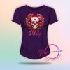 playera de calaca mujer