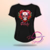 playera de calaca mujer