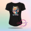 playera de calaca mujer