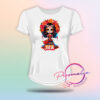 playera catrina mujer halloween dia de muertos
