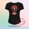 playera catrina mujer halloween dia de muertos