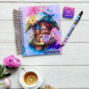 Diseño único de agendas personalizadas con pasta dura y detalles exclusivos.