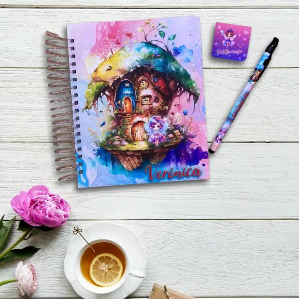 Diseño único de agendas personalizadas con pasta dura y detalles exclusivos.