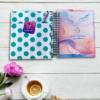 Diseño único de agendas personalizadas con pasta dura y detalles exclusivos.